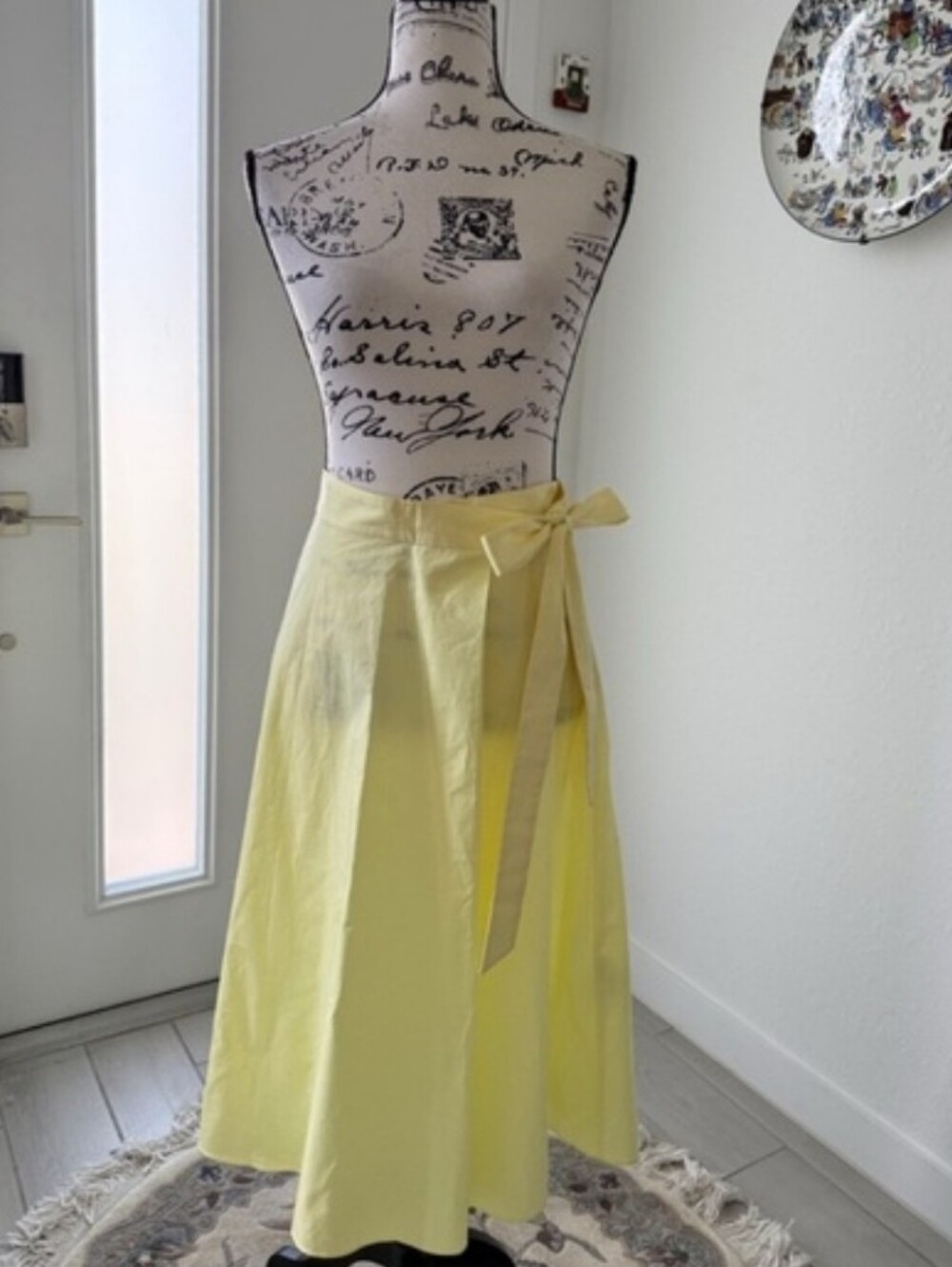 cotton wrap skirt Stockholm Atelier collection by the brand & Other Stories